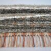 Fluffy Rug, Stormy Blue & Neutral Stripe, 37x35 - Image 2
