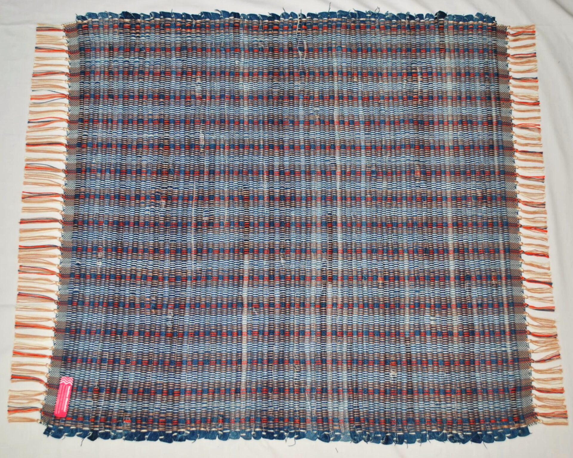 Denim Rug, Classic Blue, 35x32