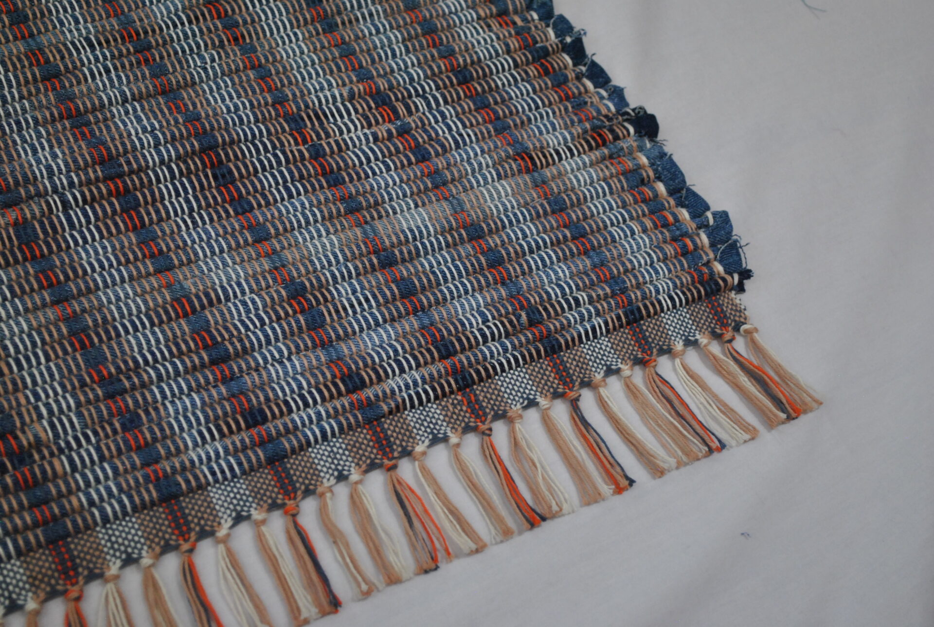 Denim Rug, Classic Blue, 35x32 - Image 2