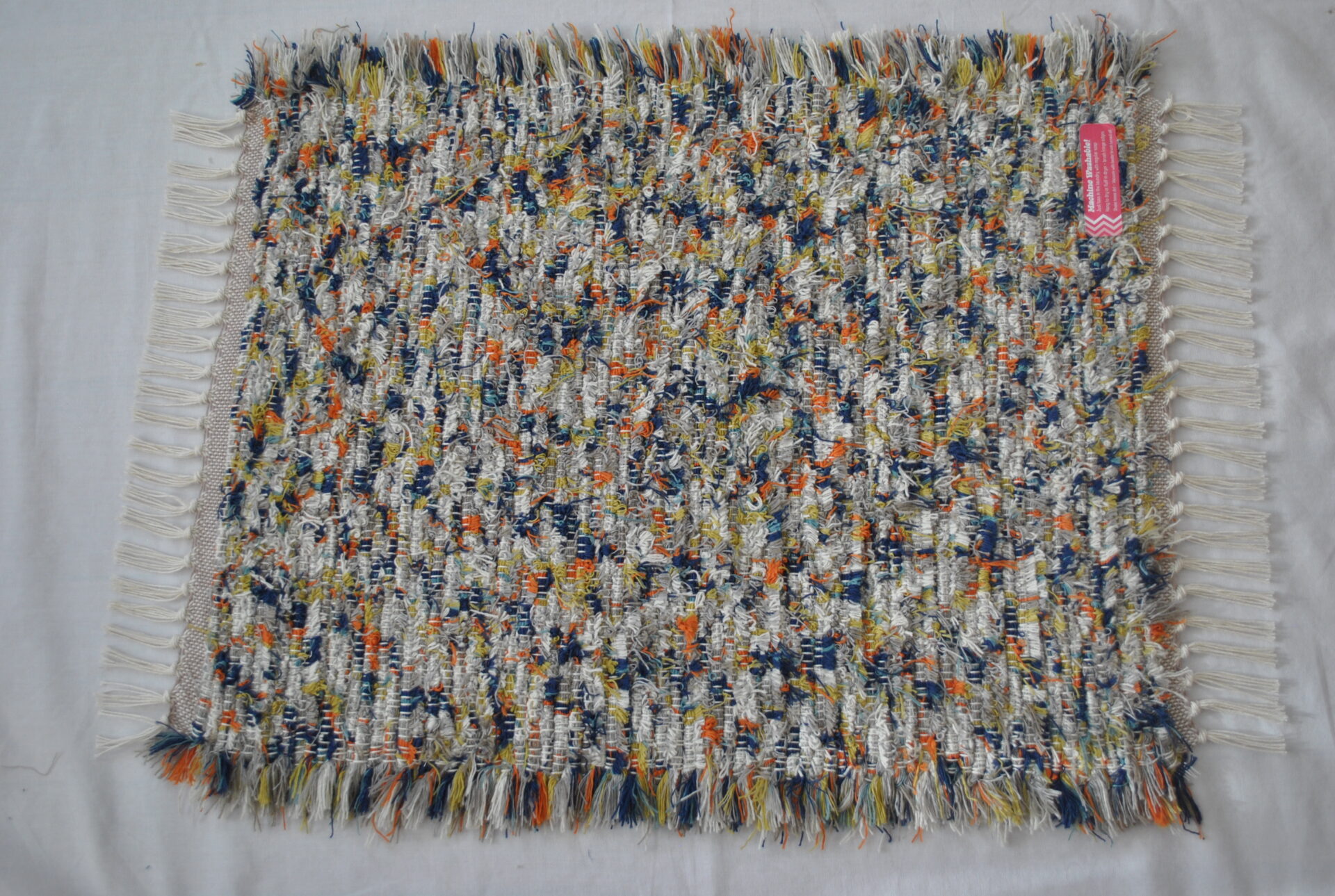 Fluffy Rug, Speckle Surprise, 23x20
